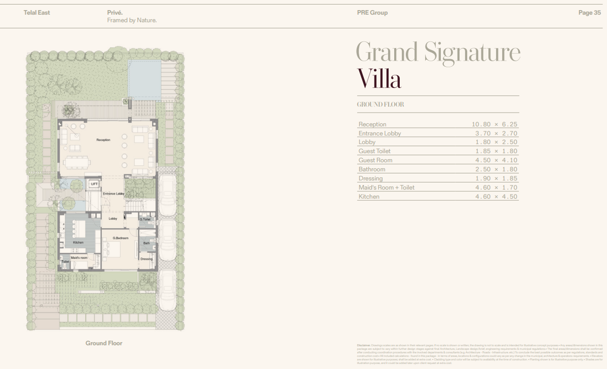 Floor Plan - Telal East New Cairo Compound - PRE Development