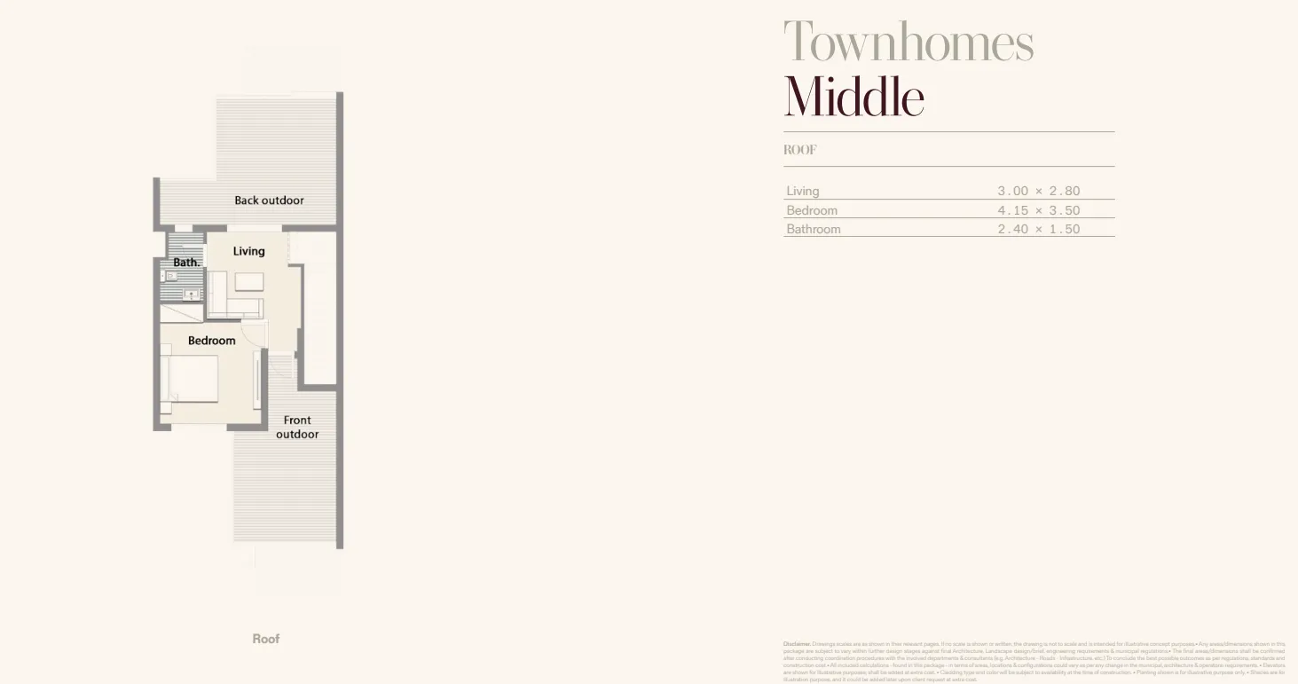 Townhouse - كمبوند تلال ايست القاهرة الجديدة رؤية جروب - Telal East New Cairo Compound