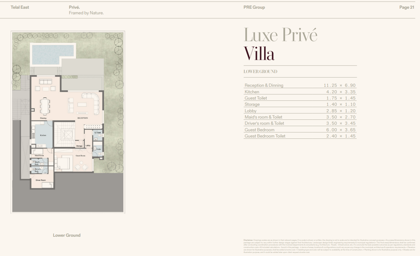 Floor Plan - Telal East New Cairo Compound - PRE Development