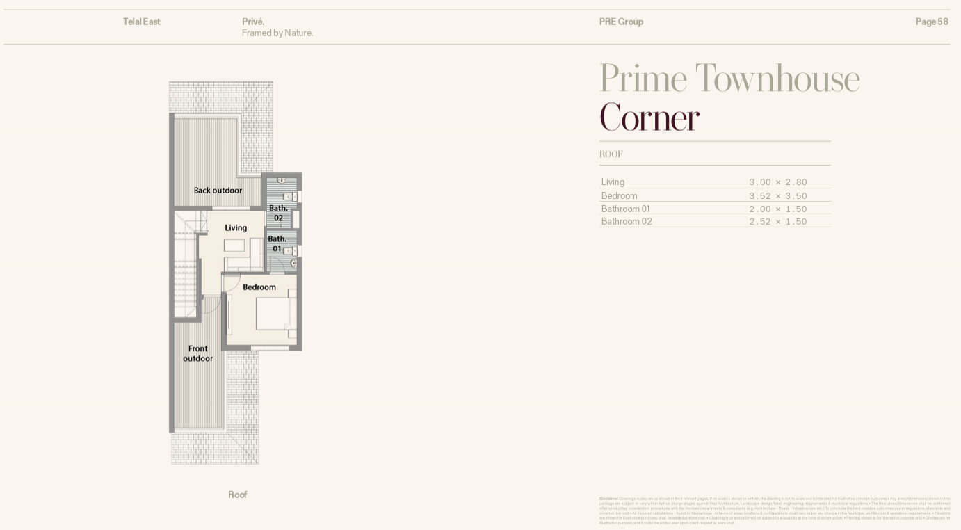Floor Plan - Telal East New Cairo Compound - PRE Development