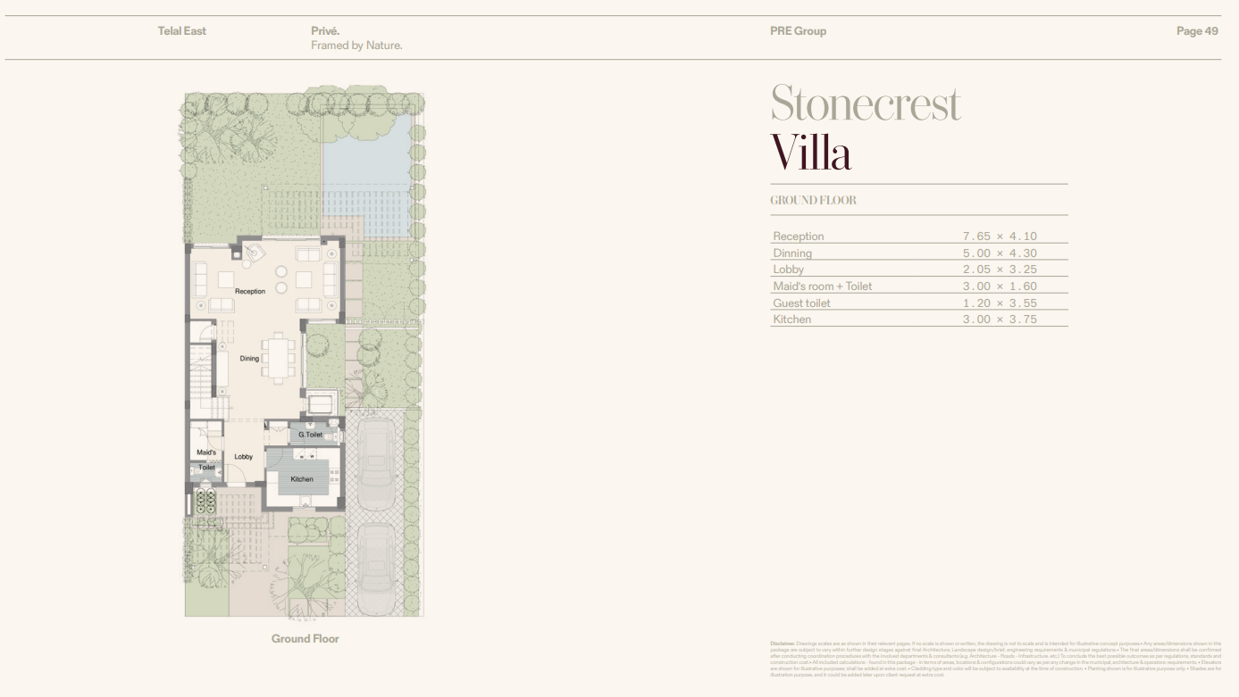 Floor Plan - Telal East New Cairo Compound - PRE Development