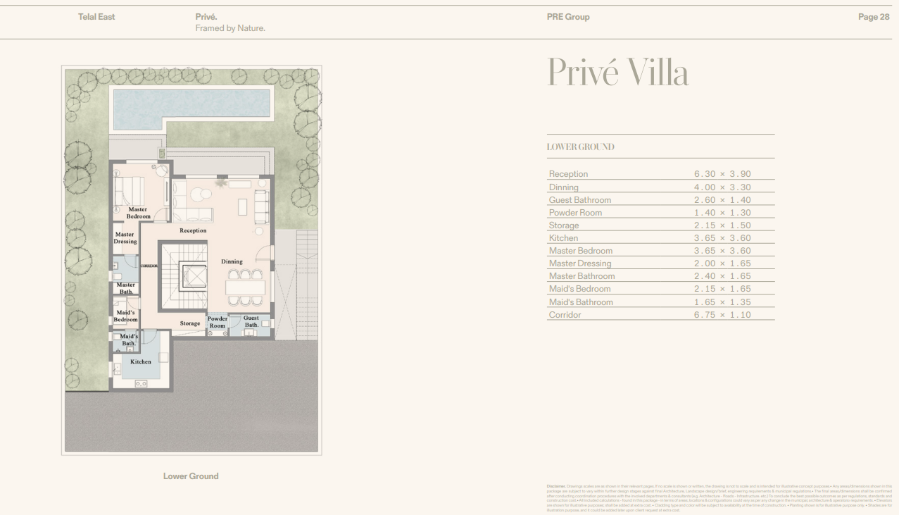 Floor Plan - Telal East New Cairo Compound - PRE Development