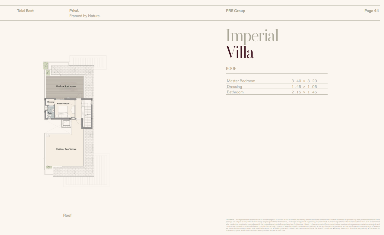 Floor Plan - Telal East New Cairo Compound - PRE Development