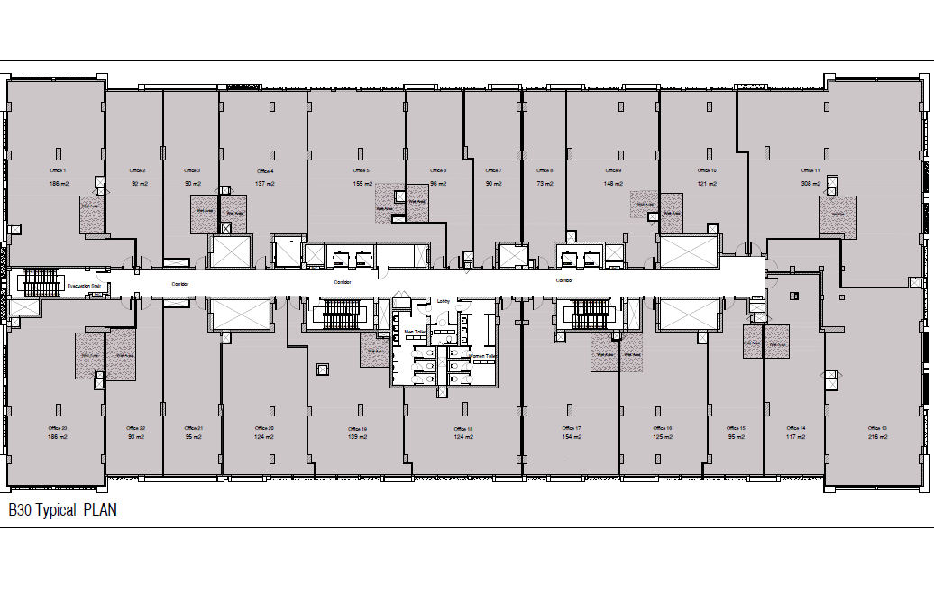 Floor Plan - Chess Field New Cairo Mall Al Jazi Real Estate
