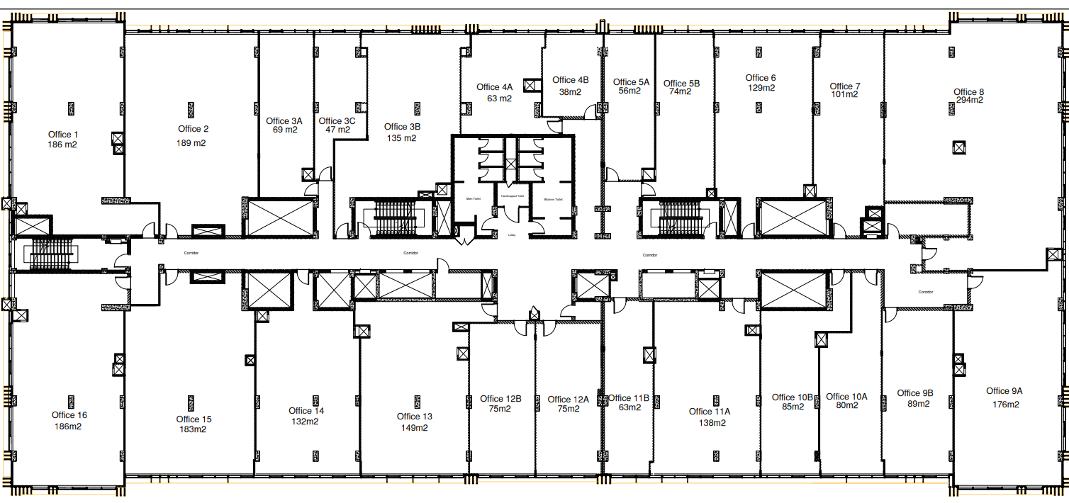 Floor Plan - Chess Field New Cairo Mall Al Jazi Real Estate