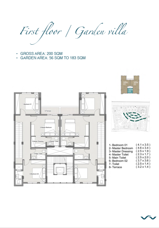 Floor Plan - كمبوند روسيل سيتي المستقبل سيتي خالد صبري هولدينج - Rosail City Mostakbal City Compound