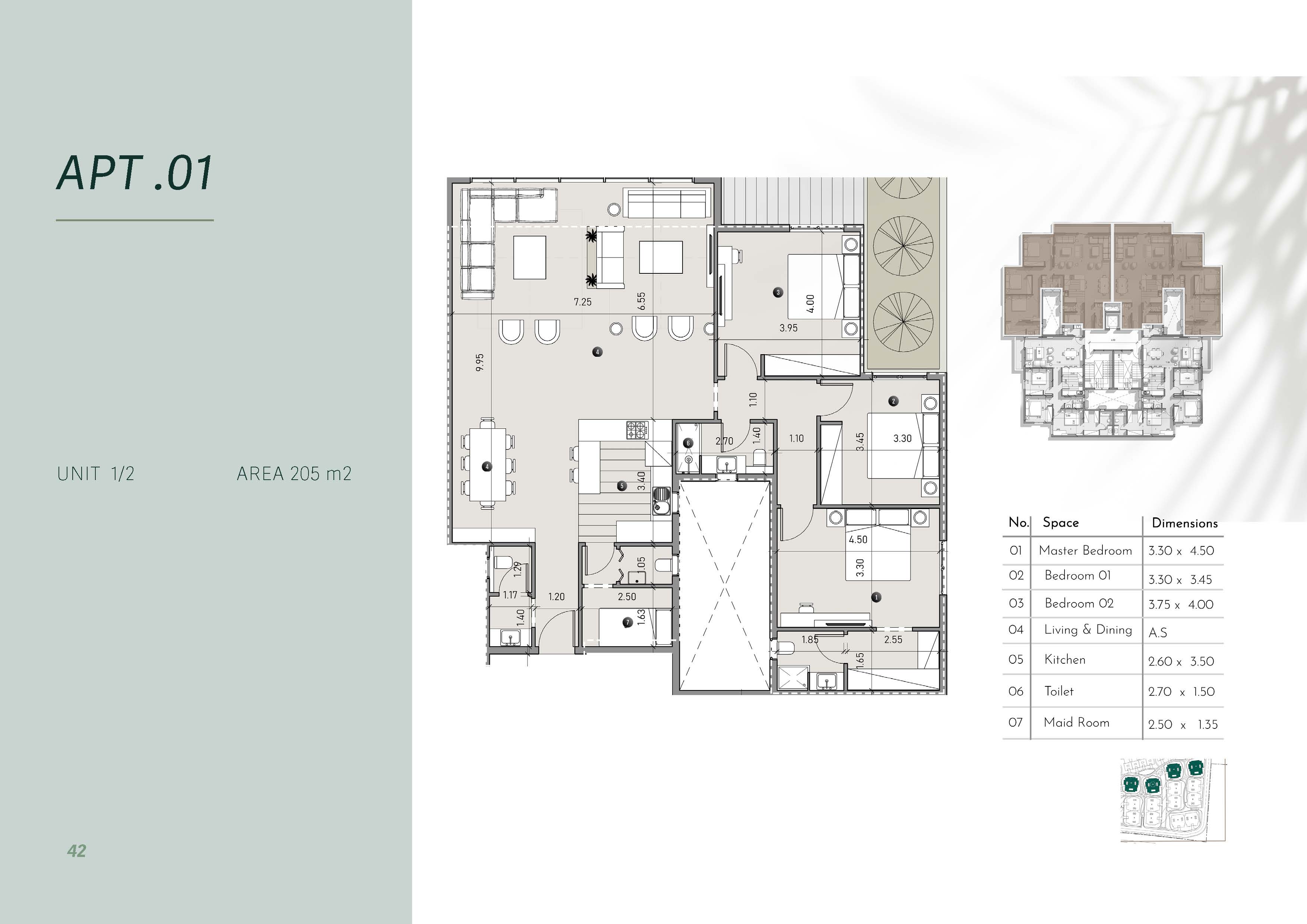Floor Plan - كمبوند روسيل سيتي المستقبل سيتي خالد صبري هولدينج - Rosail City Mostakbal City Compound