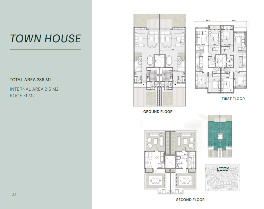 Floor Plan - كمبوند روسيل سيتي المستقبل سيتي خالد صبري هولدينج - Rosail City Mostakbal City Compound