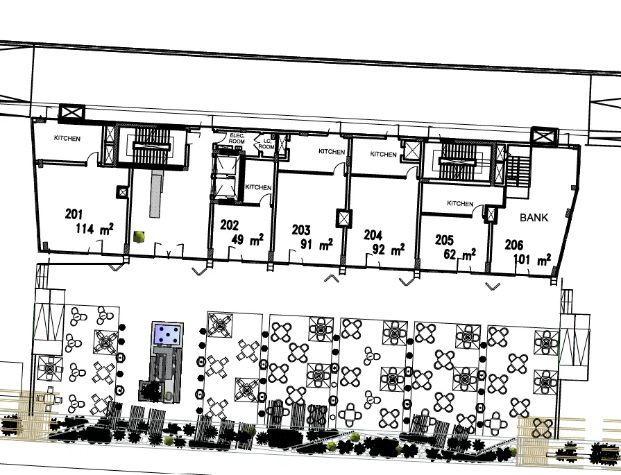 Retail - كمبوند روسيل سيتي المستقبل سيتي خالد صبري هولدينج - Rosail City Mostakbal City Compound