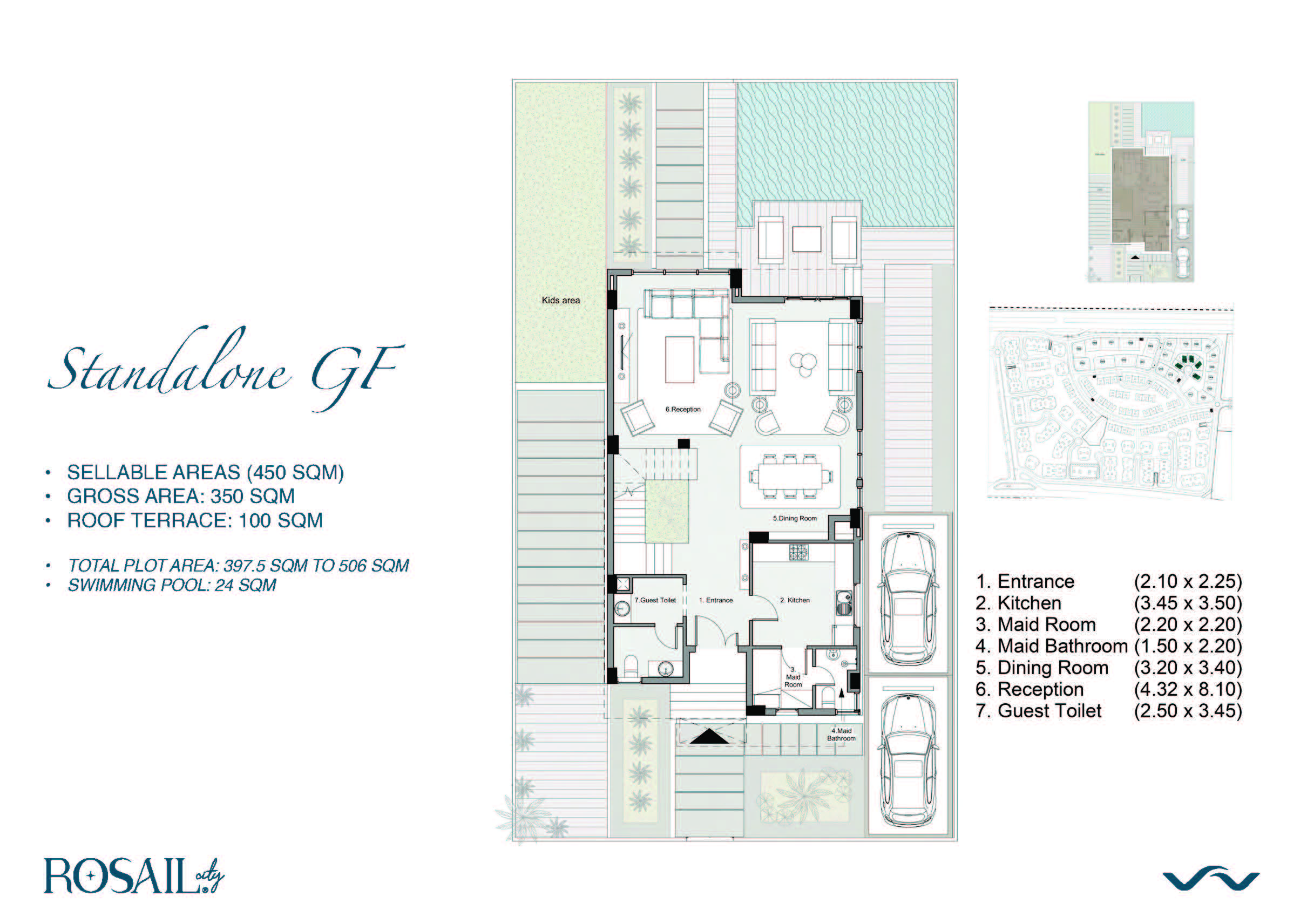 Plan 15 - Rosail City Mostakbal City Compound Khaled Sabry Holding