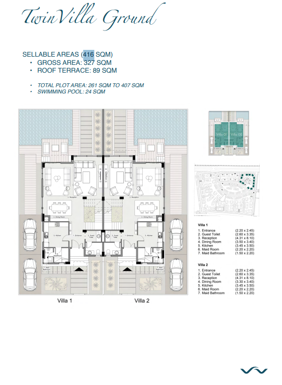 Floor Plan - كمبوند روسيل سيتي المستقبل سيتي خالد صبري هولدينج - Rosail City Mostakbal City Compound