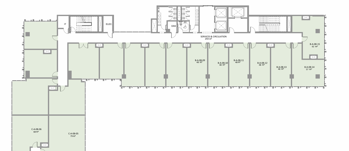 Floor Plan - Code New Capital Mall Jadeer Real Estate