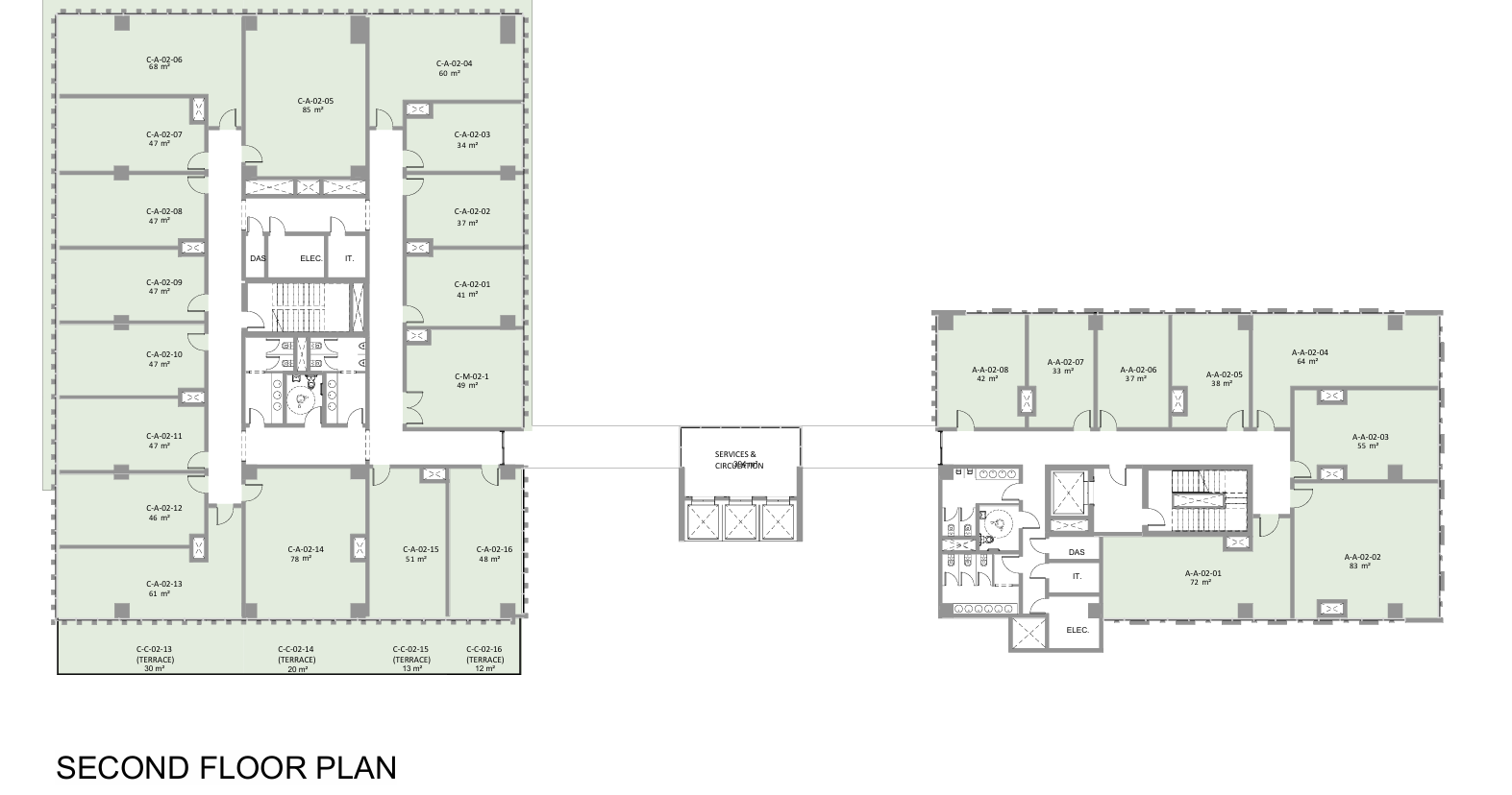 Floor Plan - Code New Capital Mall Jadeer Real Estate