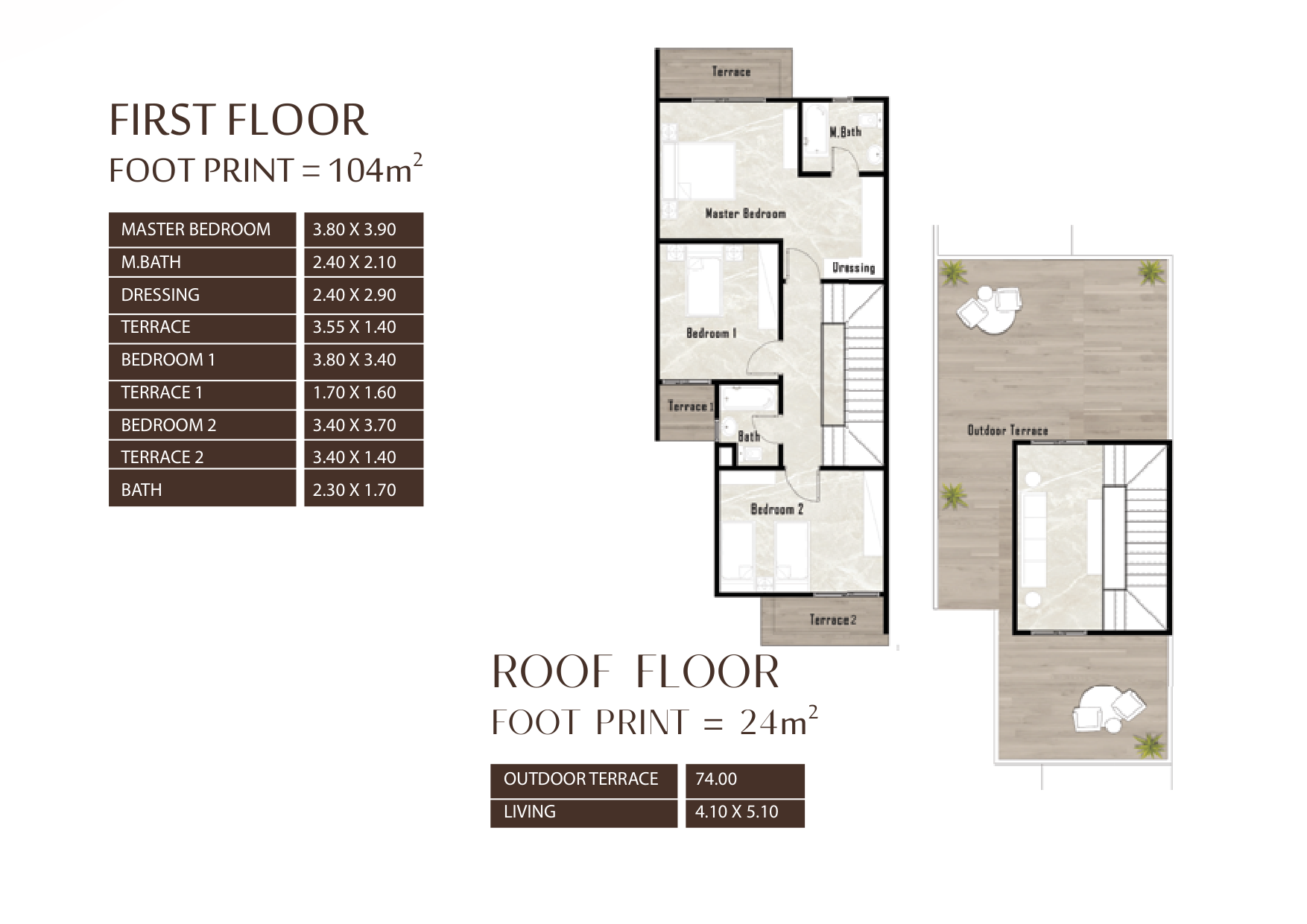 Floor Plan - كمبوند ذا ايت الشيخ زايد الجابري للتطوير العقاري - The 8 Al Sheikh Zayed Compound