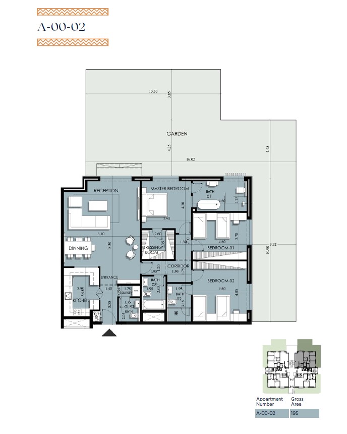 Plan 15 - Arkan Palm New Zayed Compound