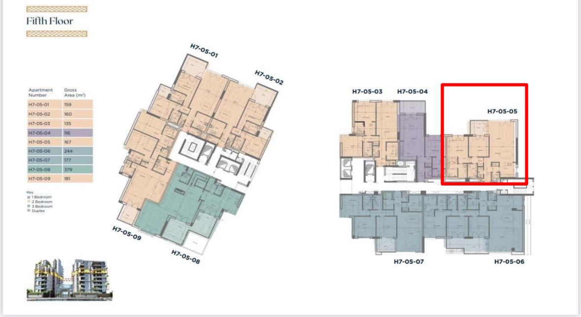 Floor Plan - كمبوند اركان بالم الشيخ زايد - Arkan Palm New Zayed Compound