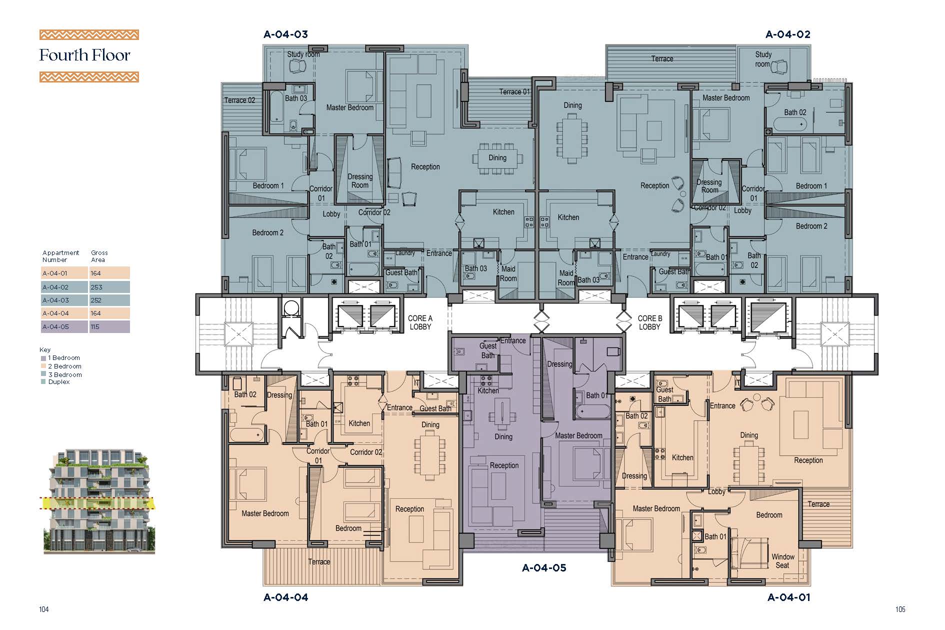 Floor Plan - كمبوند اركان بالم الشيخ زايد - Arkan Palm New Zayed Compound