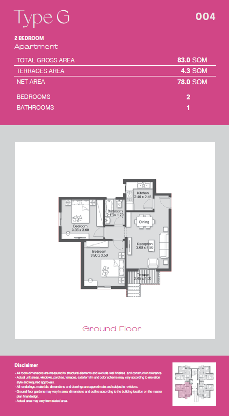 Floor Plan - Ashgar City October Compound IGI Real Estate