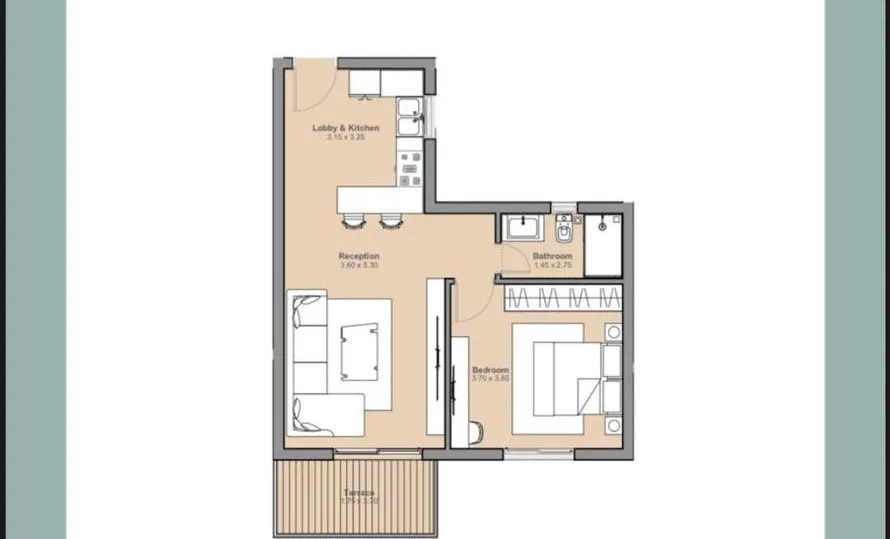 Apartment - كمبوند أشجار سيتي أكتوبر IGI للتطوير العقاري - Ashgar City October Compound