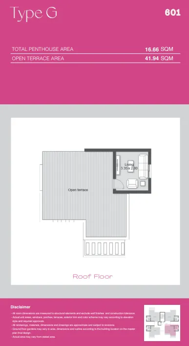 Penthouse - كمبوند أشجار سيتي أكتوبر IGI للتطوير العقاري - Ashgar City October Compound