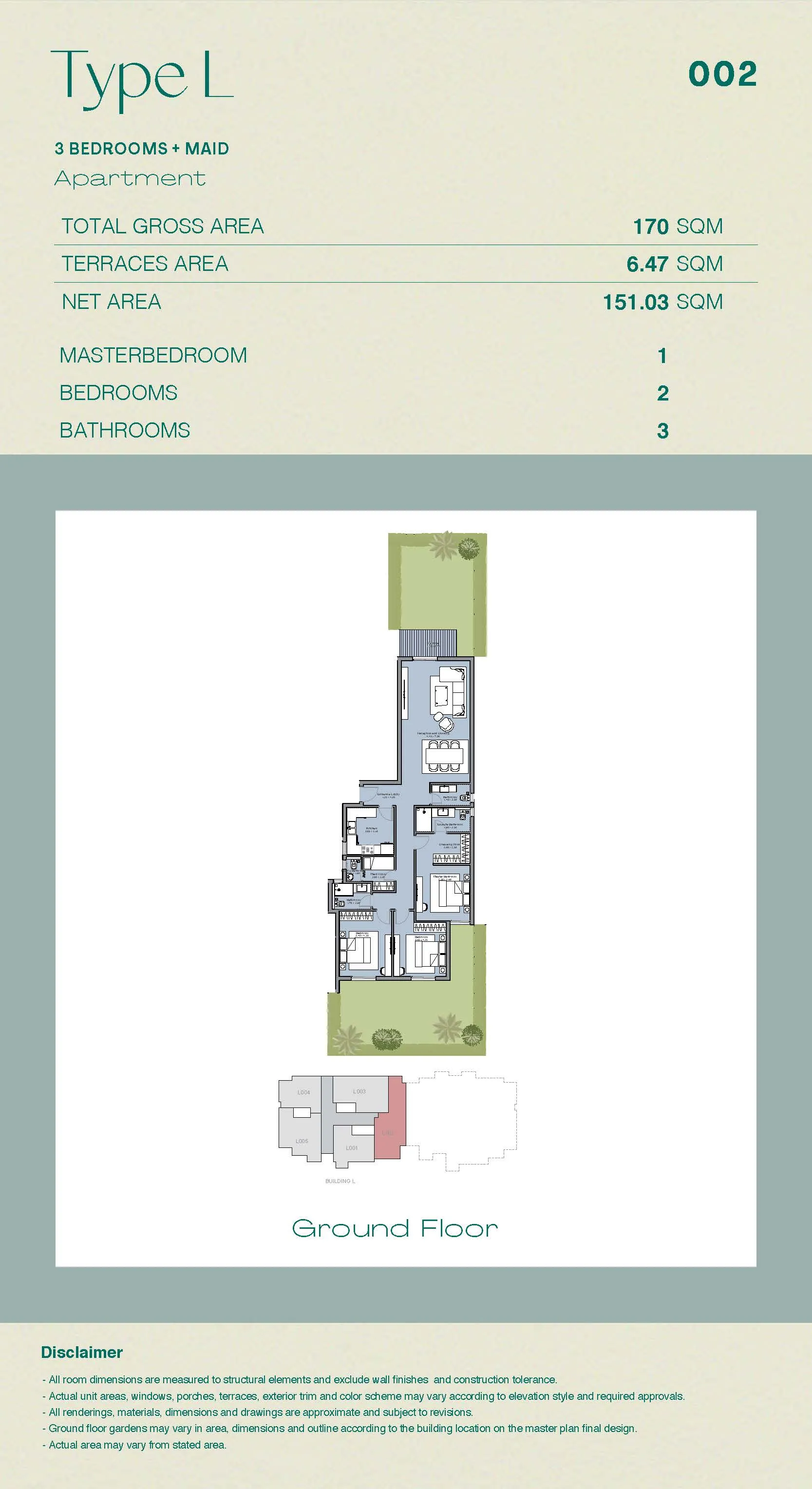 Apartment - كمبوند أشجار سيتي أكتوبر IGI للتطوير العقاري - Ashgar City October Compound