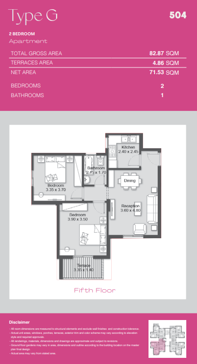 Floor Plan - Ashgar City October Compound IGI Real Estate