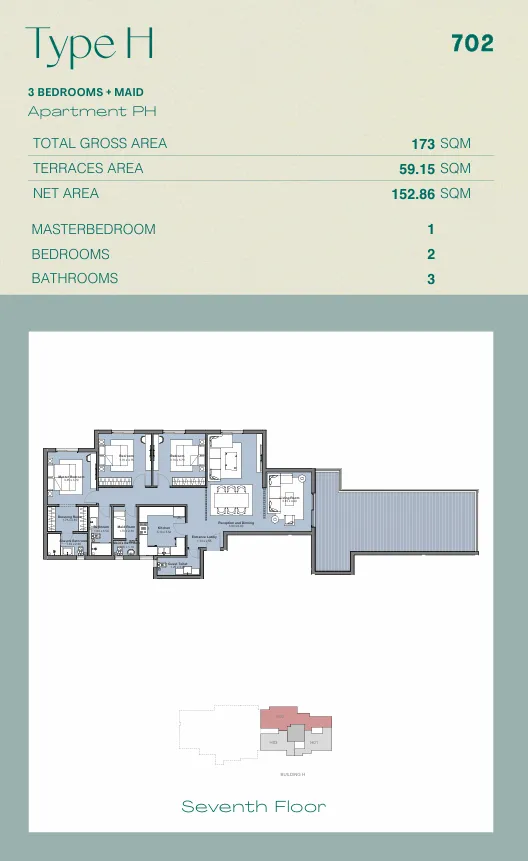 Apartment - كمبوند أشجار سيتي أكتوبر IGI للتطوير العقاري - Ashgar City October Compound