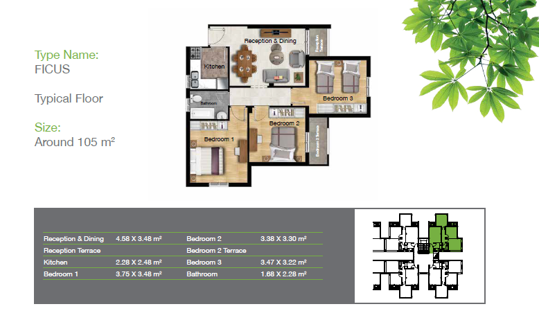 Floor Plan - Ashgar City October Compound IGI Real Estate
