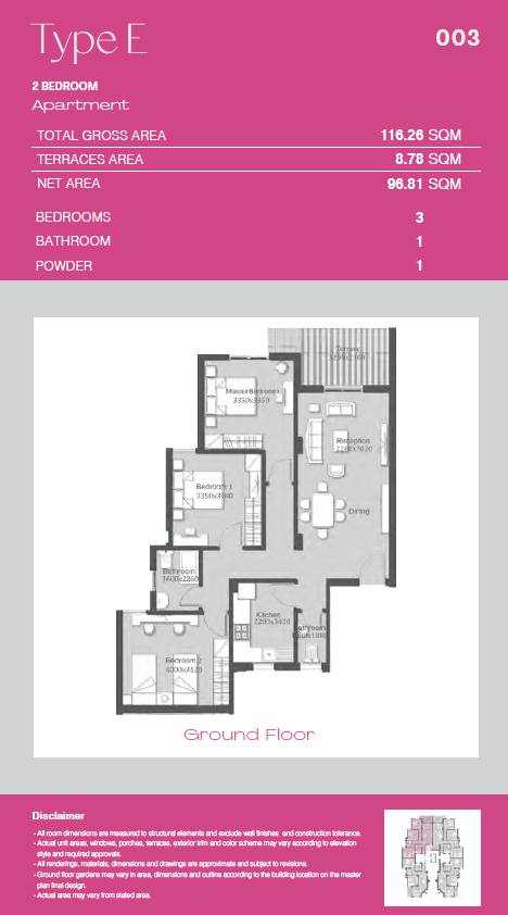 Floor Plan - Ashgar City October Compound IGI Real Estate