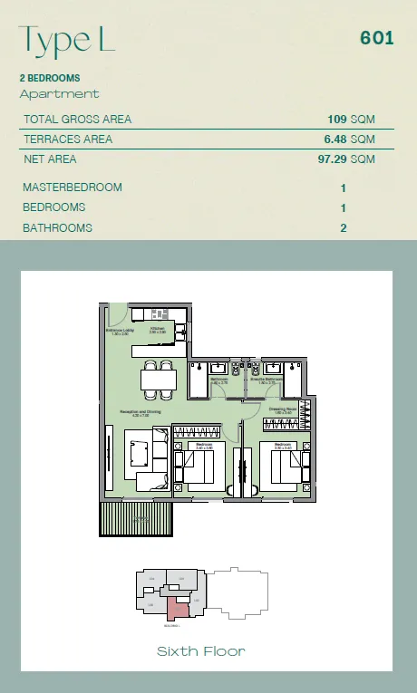 Apartment - كمبوند أشجار سيتي أكتوبر IGI للتطوير العقاري - Ashgar City October Compound