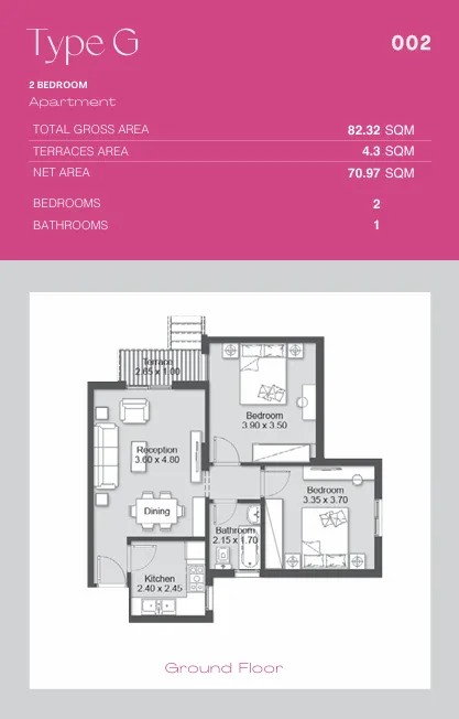 Apartment - كمبوند أشجار سيتي أكتوبر IGI للتطوير العقاري - Ashgar City October Compound