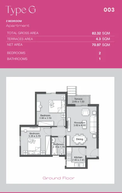 Apartment - كمبوند أشجار سيتي أكتوبر IGI للتطوير العقاري - Ashgar City October Compound