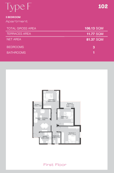 Floor Plan - Ashgar City October Compound IGI Real Estate