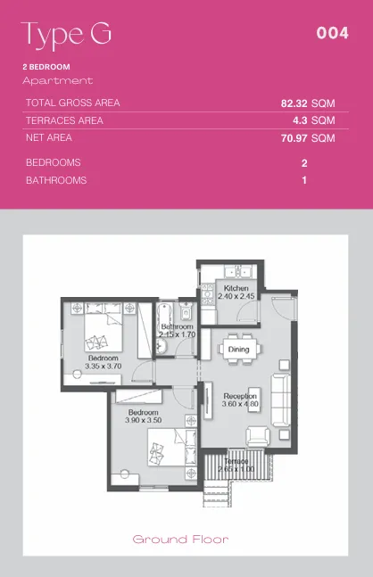 Apartment - كمبوند أشجار سيتي أكتوبر IGI للتطوير العقاري - Ashgar City October Compound