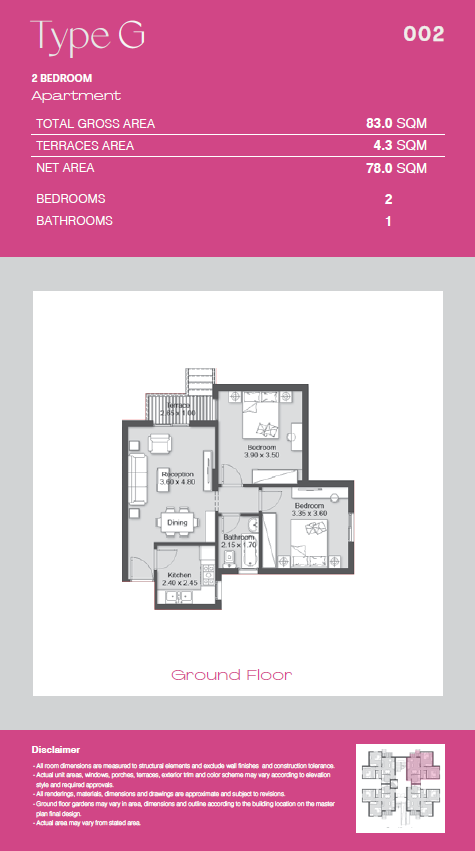 Floor Plan - Ashgar City October Compound IGI Real Estate