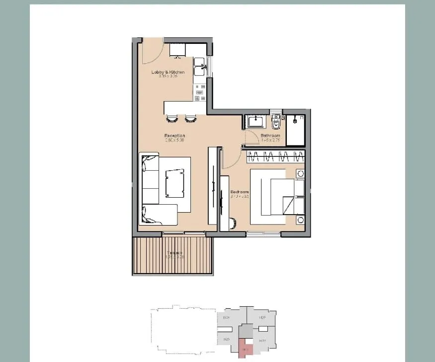 Apartment - كمبوند أشجار سيتي أكتوبر IGI للتطوير العقاري - Ashgar City October Compound