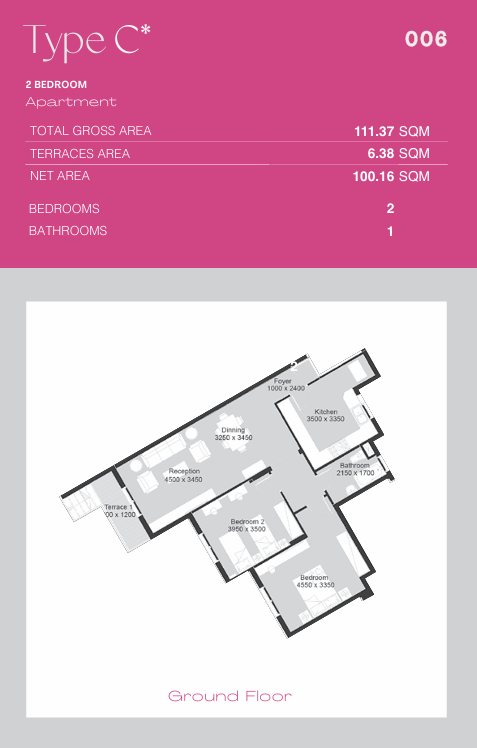 Floor Plan - Ashgar City October Compound IGI Real Estate