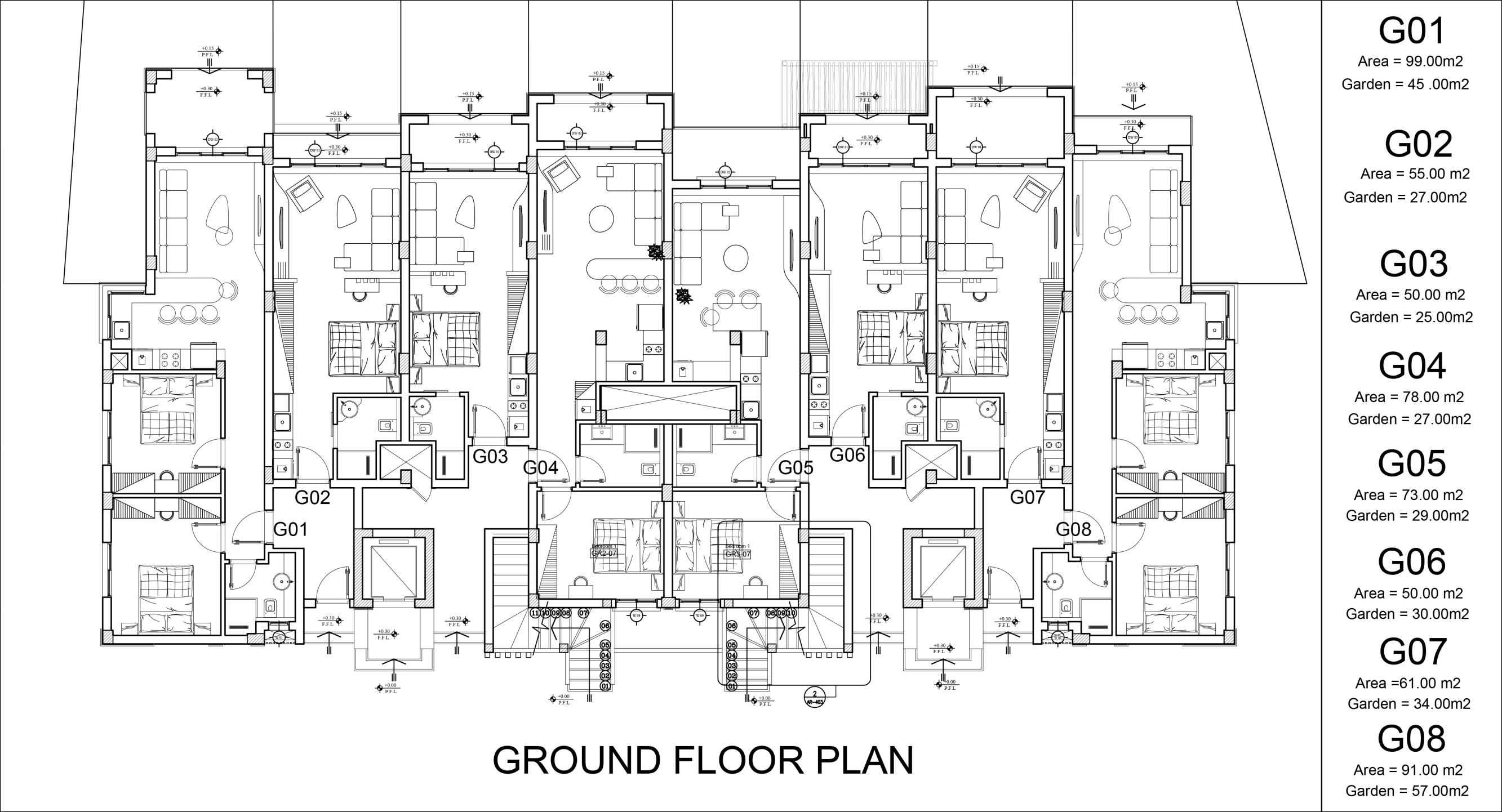 Floor Plan - قرية مسايا الساحل الشمالي ايجي جاب للتطوير العقاري - Masaya North Coast Village