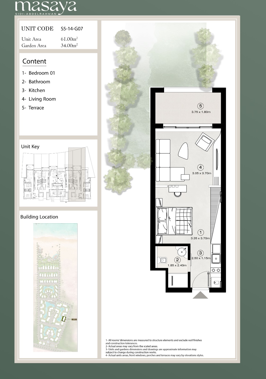 Plan 11 - Masaya North Coast Village EGYGAB Developments