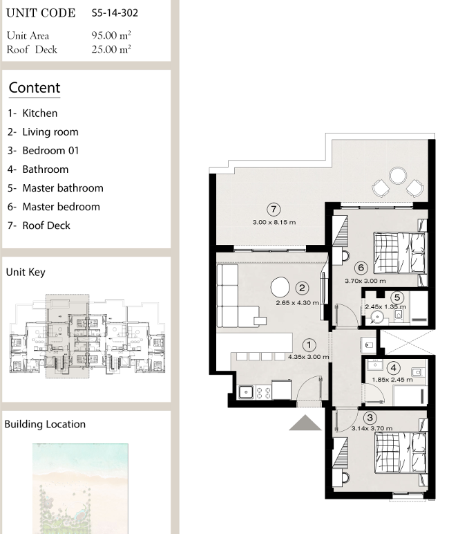 Floor Plan - Masaya North Coast Village EGYGAB Developments
