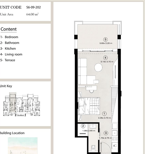 Floor Plan - Masaya North Coast Village EGYGAB Developments