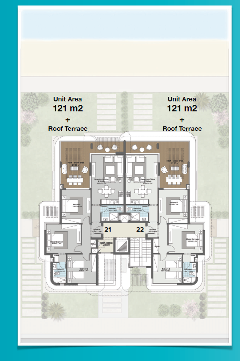 Floor Plan - كون رأس الحكمة مباني أدريس للتطوير العقاري - Koun Ras El Hikma