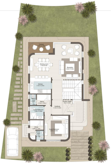 Floor Plan - كون رأس الحكمة مباني أدريس للتطوير العقاري - Koun Ras El Hikma