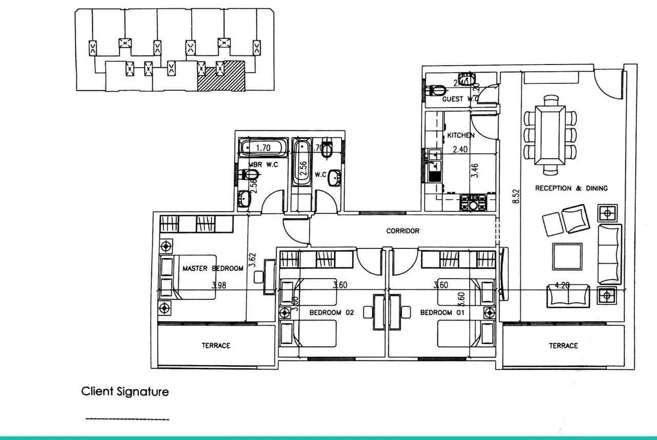 Apartment - The spaces of Midtown Condo Project