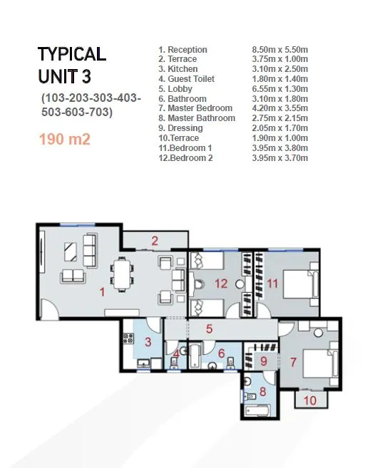 Apartment - La Verde Compound prices
