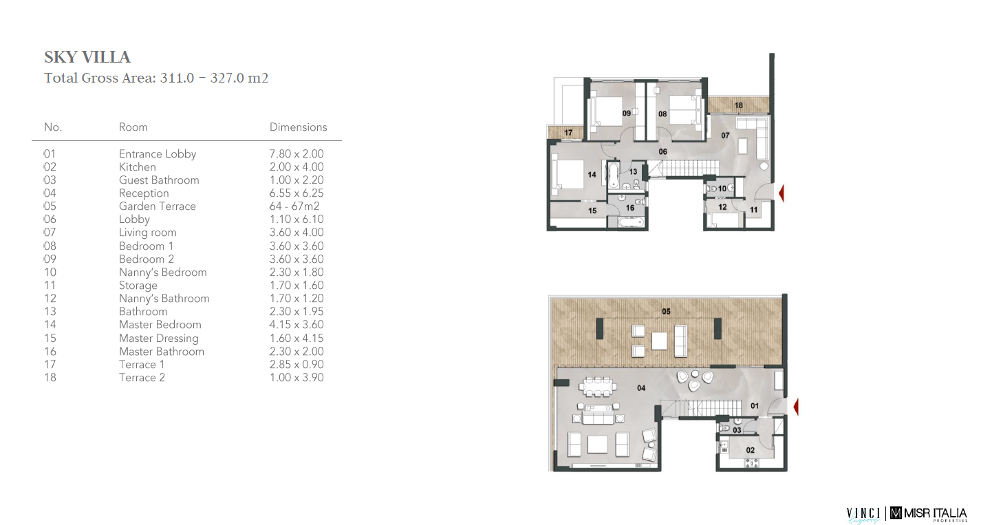Floor Plan - استثمر أموالك بثقة وبأرخص اسعار فلل فينشي العاصمه الاداريه واضمن نجاح مشروعك