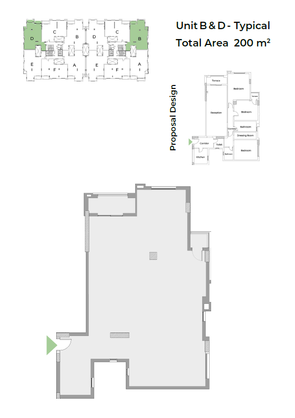 Floor Plan - An instant is all you need to book your unit now, and start investing your money [the best price per square meter in Capital Heights 1, the New Capital