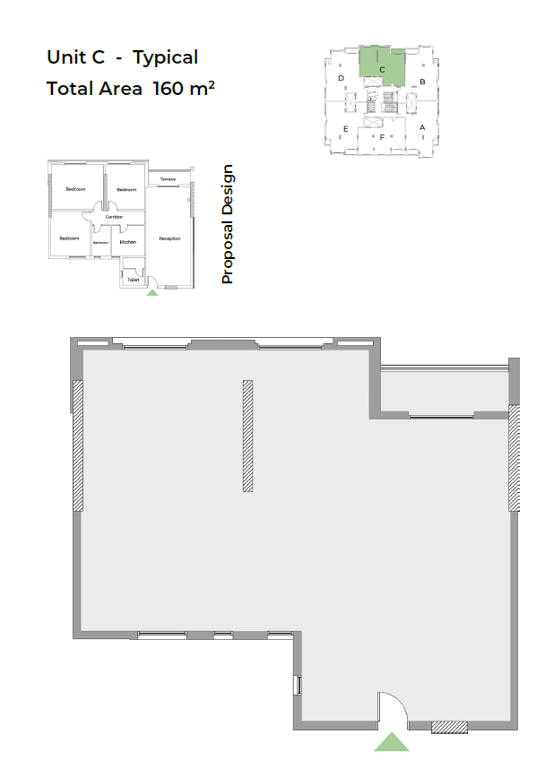 Floor Plan - Do not waste time and book apartments for sale in Capital Heights 1 New Capital, to enjoy many services and features.