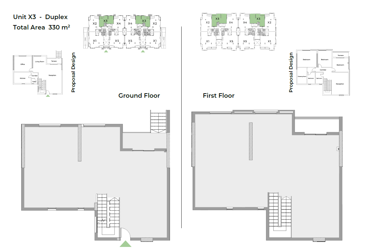 Floor Plan - Do not waste time and book apartments for sale in Capital Heights 1 New Capital, to enjoy many services and features.