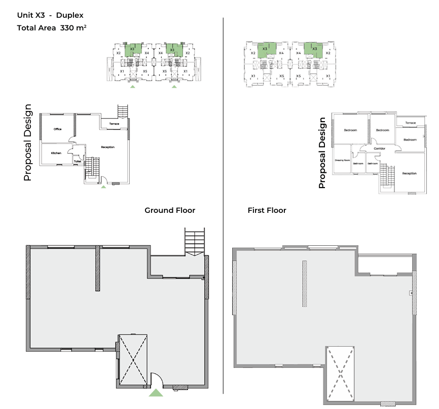 Floor Plan - Do not waste time and book apartments for sale in Capital Heights 1 New Capital, to enjoy many services and features.